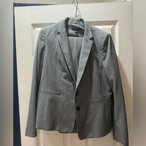 Ann Taylor Grey Suit - Size 12